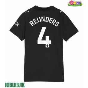 Manchester City Tijjani Reijnders #4 Bortatröja Kvinnor 2025-26 Kortärmad